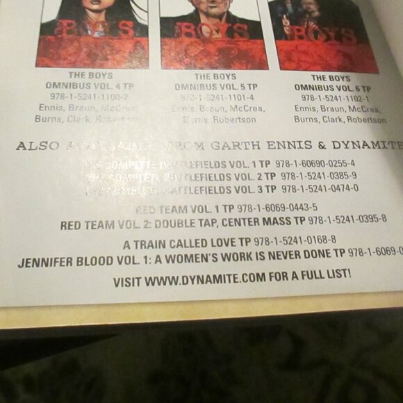 The Boys Omnibus VOLUME 1 (Paperback or Softback) ENNIS ROBERTSON SNEJBJERG EXC - Picture 9 of 9